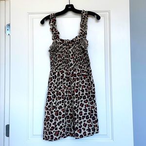 Leopard print dress